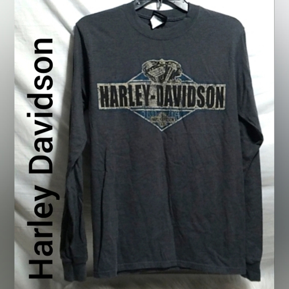 Harley-Davidson Tops - SALE! Harley Davidson Motorcycle Rocky Top Pigeon ForgeTN Long Sleeve Tee (BX51)